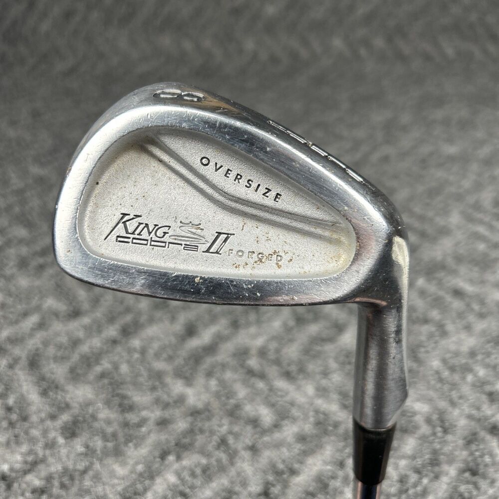 King Cobra II Forged 8 Iron Stiff Flex Steel Hump Shaft Right Hand 36.5”